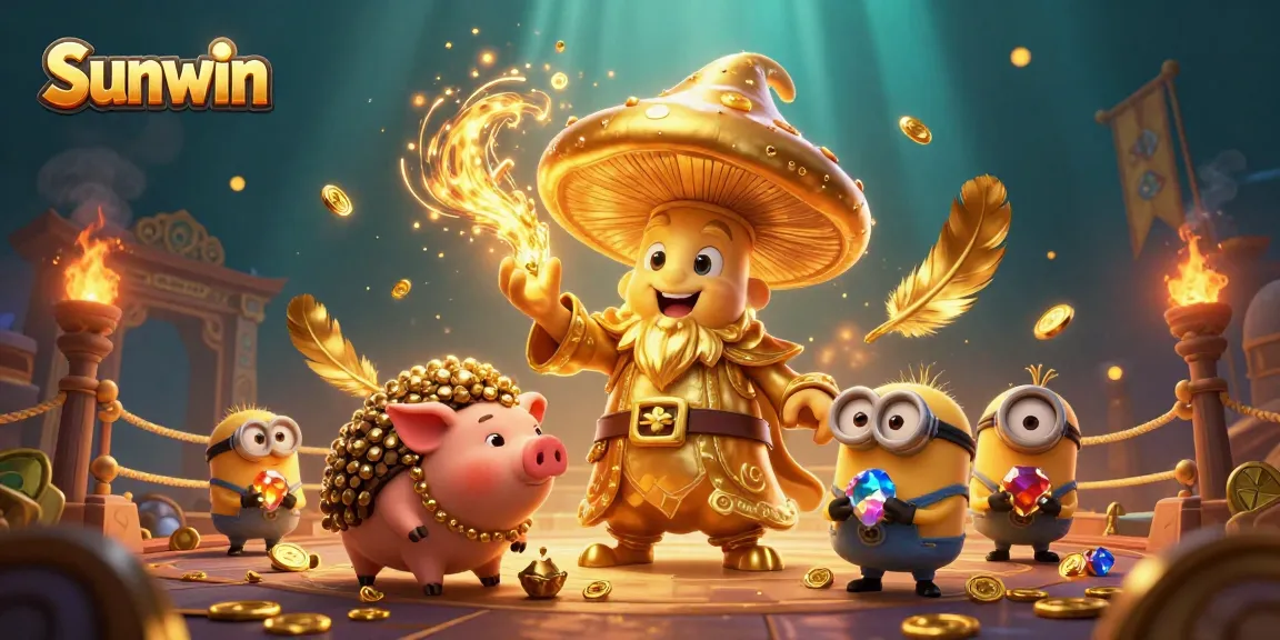 Engage in thrilling gameplay at Sunwin with golden wizard magic and treasure-seeking adventures.